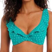 Freya Jewel Cove High Apex Bikini Top With J-Hook Turkos D 75 Dam