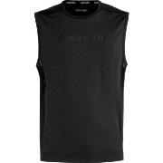 Calvin Klein Sport Logo Tank Top Svart polyester Large Herr