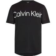 Calvin Klein Sport Pique Gym T-shirt Svart Large Herr