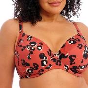 Elomi Kotiya Underwire Plunge Bikini Top Orange/Svart I 85 Dam