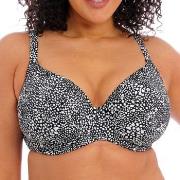 Elomi Pebble Cove Underwire Plunge Bikini Top Svart H 95 Dam