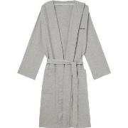 Calvin Klein Modern Cotton Lounge Robe Grå S/M Herr