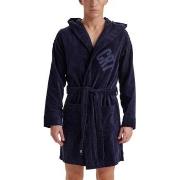 CR7 Cristiano Ronaldo Cotton Bathrobe Navy bomull Medium Herr