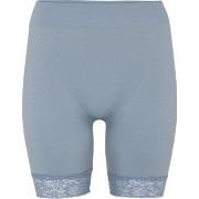 Decoy Long Shorts With Lace Blå M/L Dam