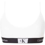 Calvin Klein BH CK96 Unlined Bralette Vit bomull Medium Dam