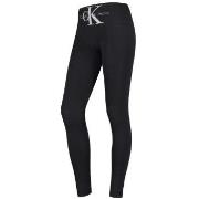 Calvin Klein Legging High-Waist Logo Svart polyamid Medium Dam