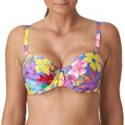 PrimaDonna Sazan Padded Balcony Bikini Top Blå Mönstrad F 75 Dam