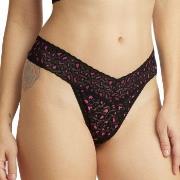 Hanky Panky Trosor Cross Dyed Leopard Original Rise Thong Svart/Rosa n...