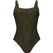 Rosa Faia Holiday Stripes Swimsuit Oliv polyamid F 38 Dam