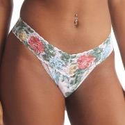 Hanky Panky Trosor Printed Low Rise Thong Vit m Blommor nylon One Size...