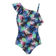 Damella Teresa Floral Swimsuit Flerfärgad 42 Dam