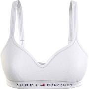 Tommy Hilfiger BH Bralette Lift Vit ekologisk bomull Large Dam