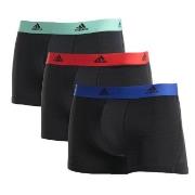 adidas Kalsonger 3P Active Flex Cotton Trunk Svart/Grön bomull Medium ...