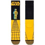 Happy socks Strumpor Star Wars C-3PO Sock Svart/Gul bomull Strl 41/46