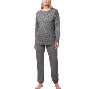 Triumph Endless Comfort PK Long Sleeve Pyjamas Mörkgrå 38 Dam