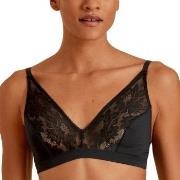 Calida BH Natural Skin Lace Bra Svart Medium Dam