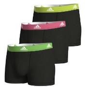 adidas Kalsonger 3P Active Flex Cotton Trunk Helsvart bomull Large Her...