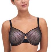 Chantelle BH Smooth Lines Covering Underwired Bra Svart m Beige C 90 D...