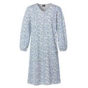 Trofe Pretty Long Sleeve Dress Blå Mönstrad bomull X-Large Dam