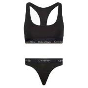 Calvin Klein BH Modern Underwear Gift Set Svart Large Dam