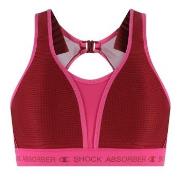 Shock Absorber BH Ultimate Run Padded Bra Rosa/Röd B 80 Dam