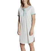 Calida Sweet Dreams Sleepshirt CL1 Vit Mönster bomull X-Small Dam