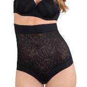 NATURANA Trosor High Shaping Lace Briefs Svart X-Large Dam