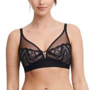 Chantelle BH Corsetry Embroidery Wirefree Support Bra Svart B 80 Dam