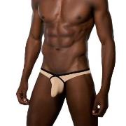 Doreanse Kalsonger Men Sexy Thong Beige polyamid X-Large Herr