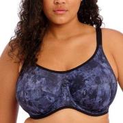 Elomi BH Energise Underwire Sport Support Bra Lila Mönster F 95 Dam