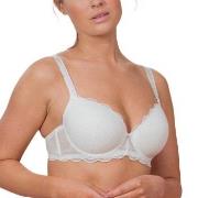 Trofe Julia Lace Padded Bra BH Vit polyamid C 80 Dam