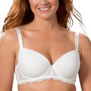 Trofe Julia Padded Bra BH Vit polyamid B 95 Dam