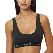 Marc O Polo Scoop Neck Bralette BH Svart bomull Small Dam