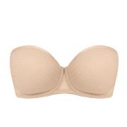 Freya BH Tailored Underwire Moulded Strapless Bra Beige C 80 Dam