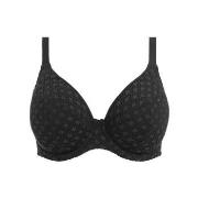 Elomi Bazaruto Underwire Plunge Bikini Top Svart polyamid I 80 Dam