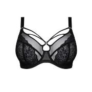 Elomi BH Brianna Underwire Plunge Bra Svart G 85 Dam