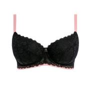 Freya BH Off Beat UW Padded Half Cup Bra Svart I 75 Dam