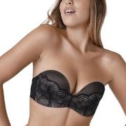 Wonderbra BH Refined Glamour Ultimate Strapless Bra Svart E 80 Dam