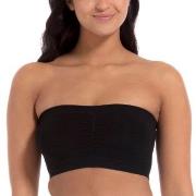 Magic BH Bamboo Bandeau Push Up Bra Svart Large Dam