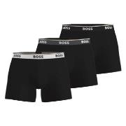 BOSS Kalsonger 3P Power Boxer Brief Svart bomull Large Herr