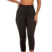 Magic Lounge Cropped Legging Svart polyamid Medium Dam