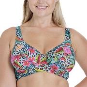 Miss Mary Amazonas Bikini Top Blå m blommor C 90 Dam