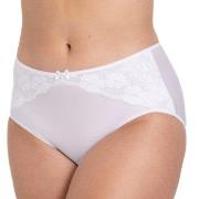 Miss Mary Jacquard and Lace Panty Trosor Vit 44 Dam