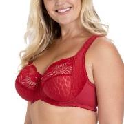 Miss Mary Jacquard And Lace Underwire Bra BH Röd B 80 Dam