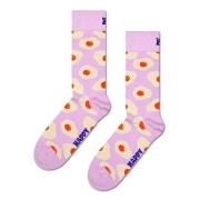 Happy socks Strumpor Sunny Side Up Sock Ljuslila bomull Strl 41/46