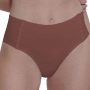 Sloggi Trosor ZERO Feel 2 0 High Waist Brief Mörkbrun X-Small Dam