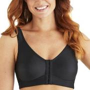 Swegmark BH Front Fastening CoolMax Moulded Soft Bra Svart D 95 Dam