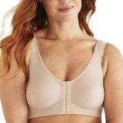 Swegmark BH Front Fastening CoolMax Moulded Soft Bra Beige B 80 Dam