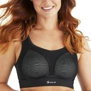 Swegmark BH Stability CoolMax Moulded Cup Sports Bra Svart D 75 Dam