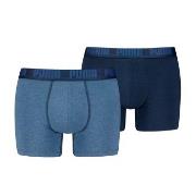 Puma Kalsonger 2P Men Everyday Basic Boxer Denimblå bomull Medium Herr